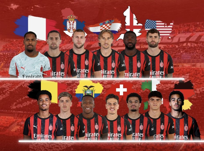 米兰13名国脚出征国际比赛日 全力备战欧洲杯预